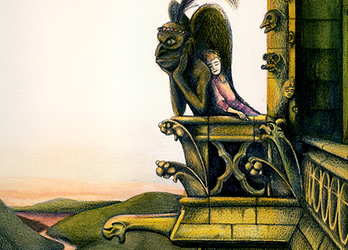 Illustration | Latitia (pencil & watercolour)